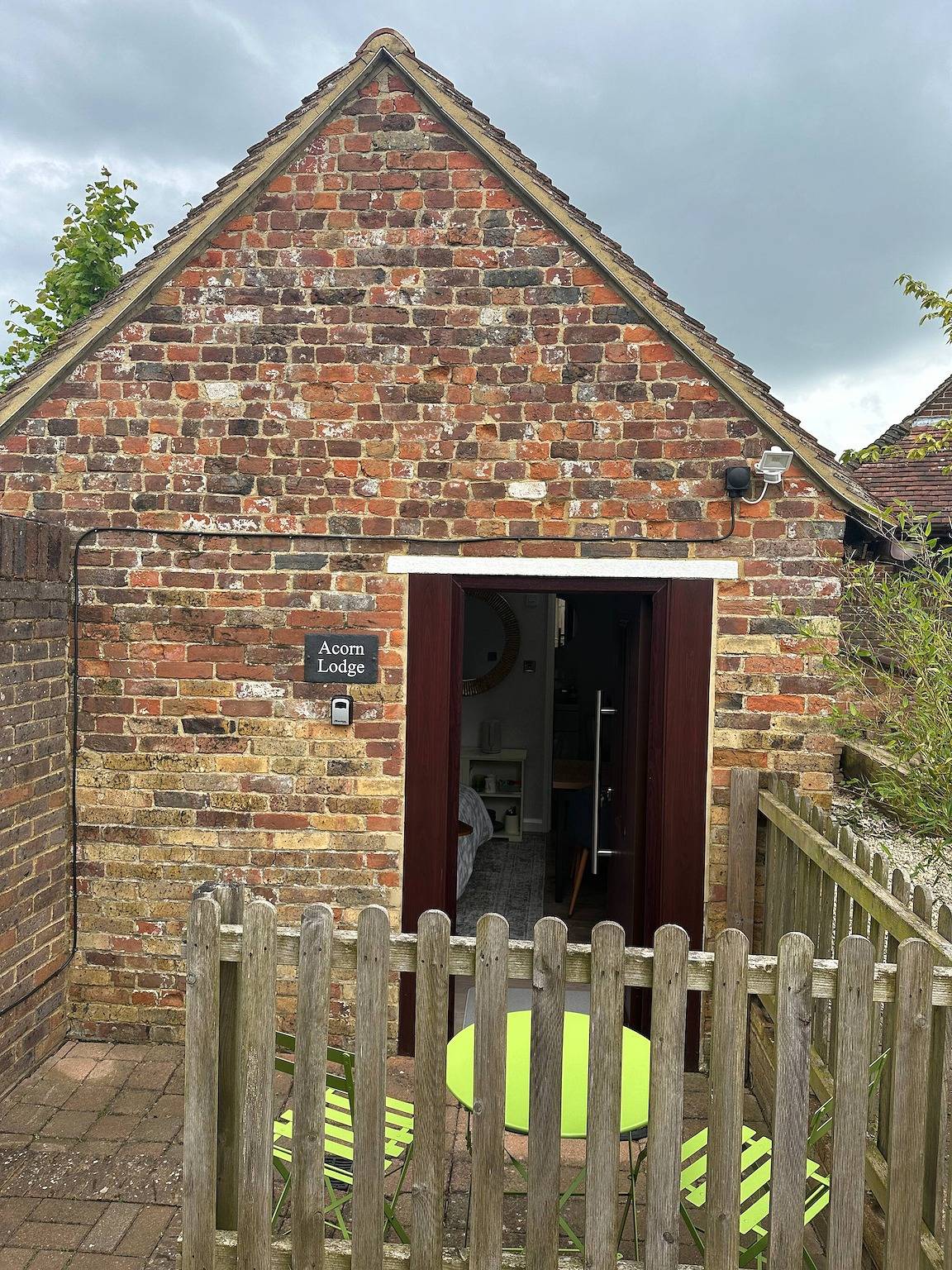 El idílico Acorn Lodge in Lower Hardres, Kent