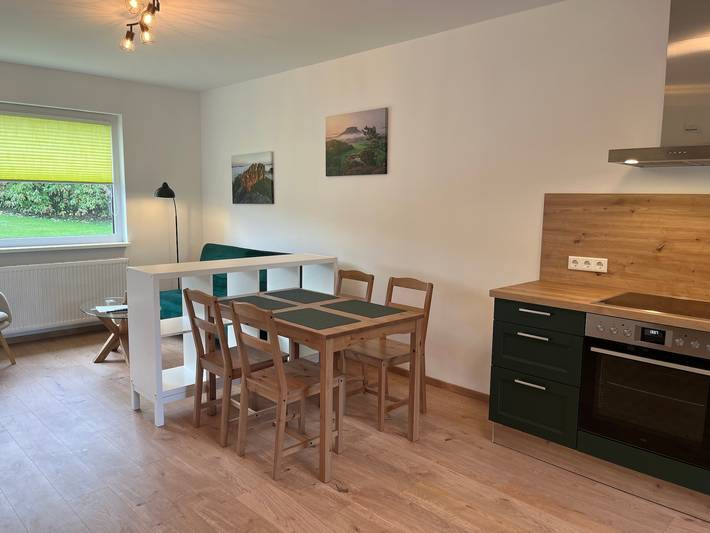 Ferienwohnung für 4 Personen, mit Terrasse und Garten sowie Ausblick in Reinhardtsdorf-Schöna - 3