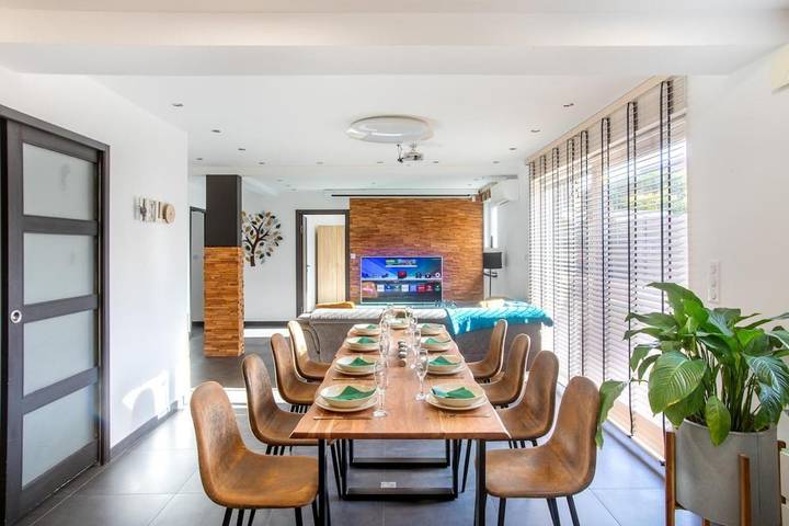 Gîte pour 9 personnes, avec piscine et jacuzzi à Muntzenheim - 2