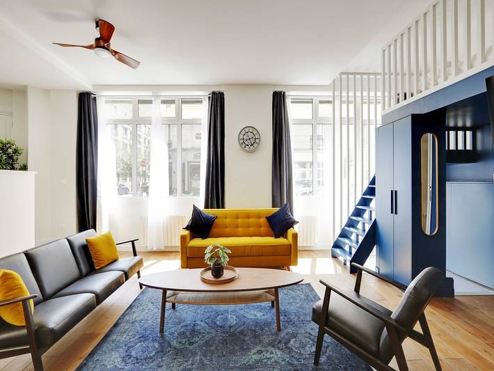 Loft for 8 people, kid friendly in Paris
