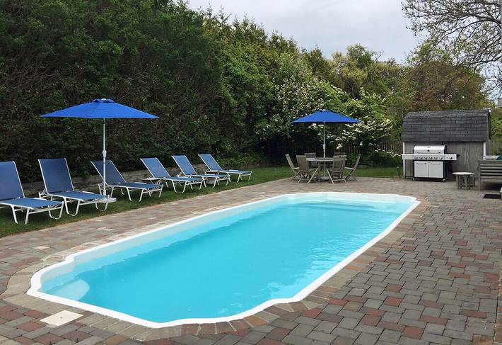 Vacation rental for 10 people, with yard and balcony in Montauk