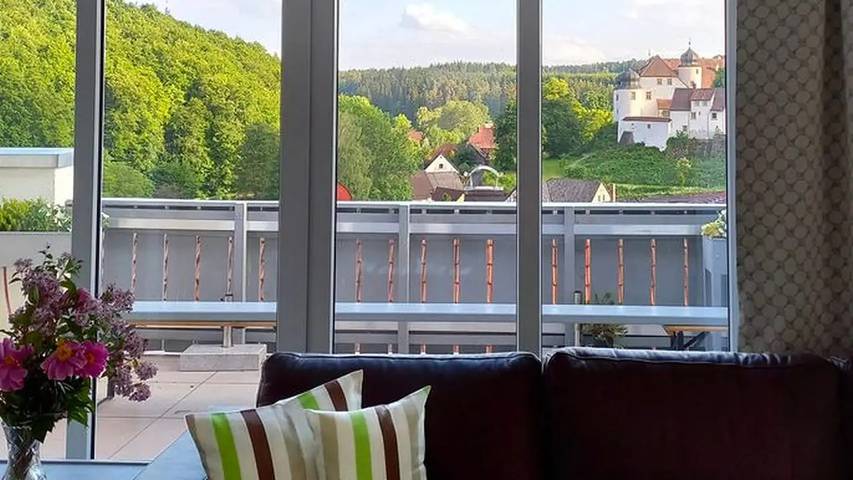 Ferienhaus für 6 Personen, mit Garten und Balkon in Hollfeld