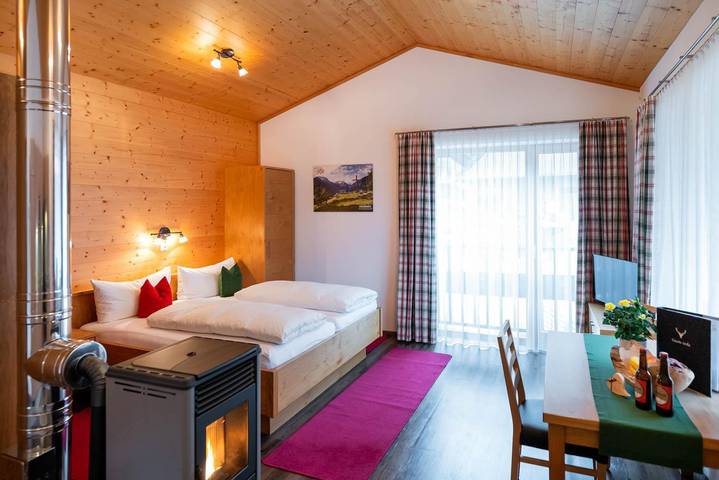 Hütte für 3 Personen, mit Garten und Ausblick, kinderfreundlich im Lechtal - 4