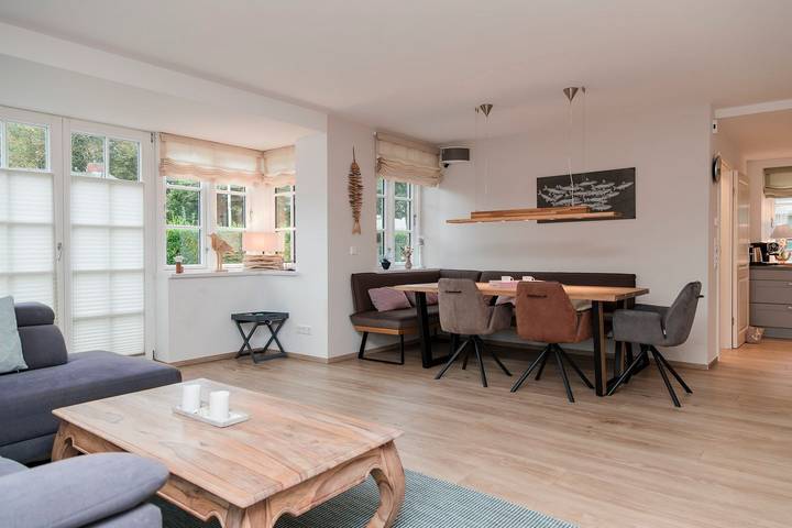 Ganze Wohnung, Ferienhaus Hüs Langlütjen: Sauna, Kamin und Strandnähe in Nieblum in Nordfriesische Inseln (Schleswig-Holstein) (Schleswig-Holstein), Nieblum