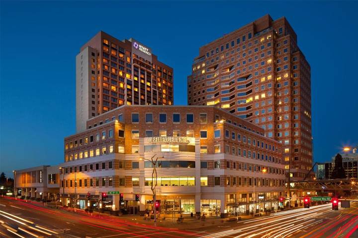 Hotel voor 4 personen, met zwembad in Bellevue