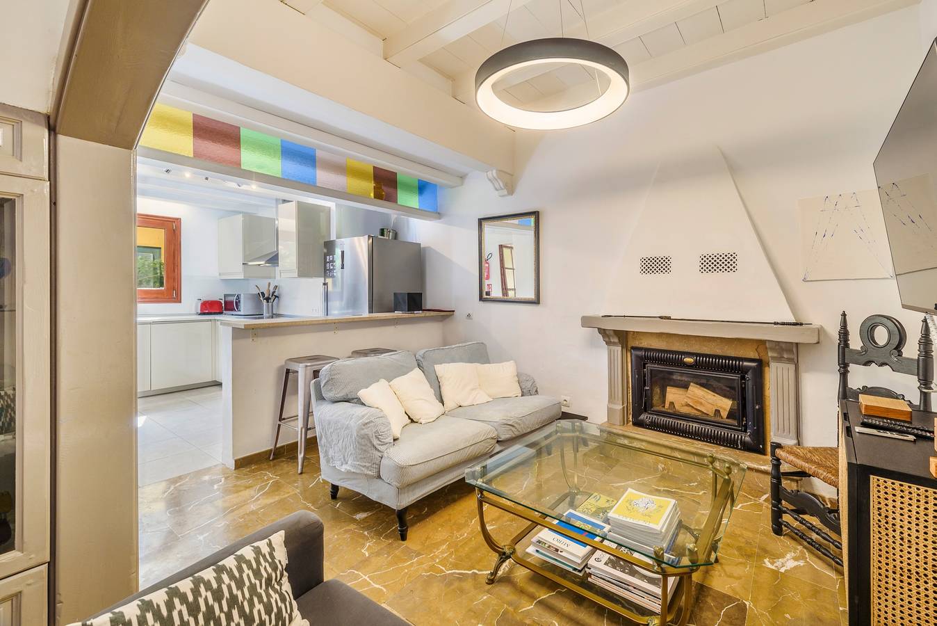 Maison de vacances 'Grande' avec vue sur mer et jacuzzi in Alcudia Old Town, Alcúdia