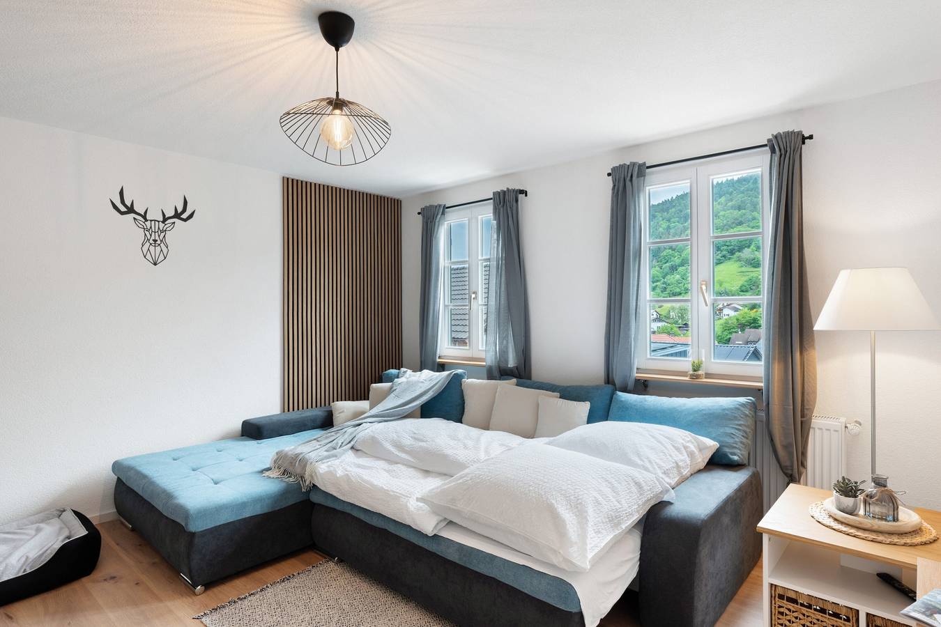 Ferienhaus 'Bühlertal Mit 3 Fewos' mit Bergblick, privater Terrasse und Wlan in Bühlertal, Mittlerer Schwarzwald