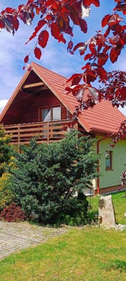 Dom dla 6 osób, z Balkon i Taras oraz Widok w Miłków