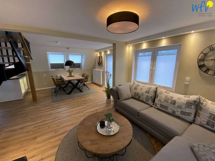 Ferienwohnung für 4 Personen, mit Garten und Balkon auf Borkum - 3