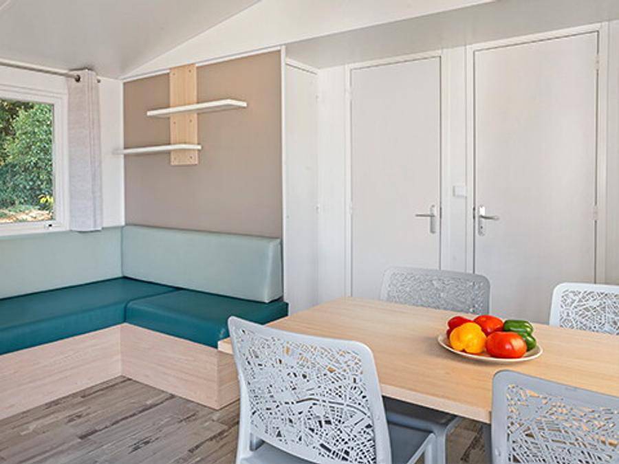 Camping Domaine de Ker Ys - Mobilhome 6 personnes - Mobil-home | Comfort | 2 Ch. | 4/6 Pers. | Terrasse simple | Tv in Iroise