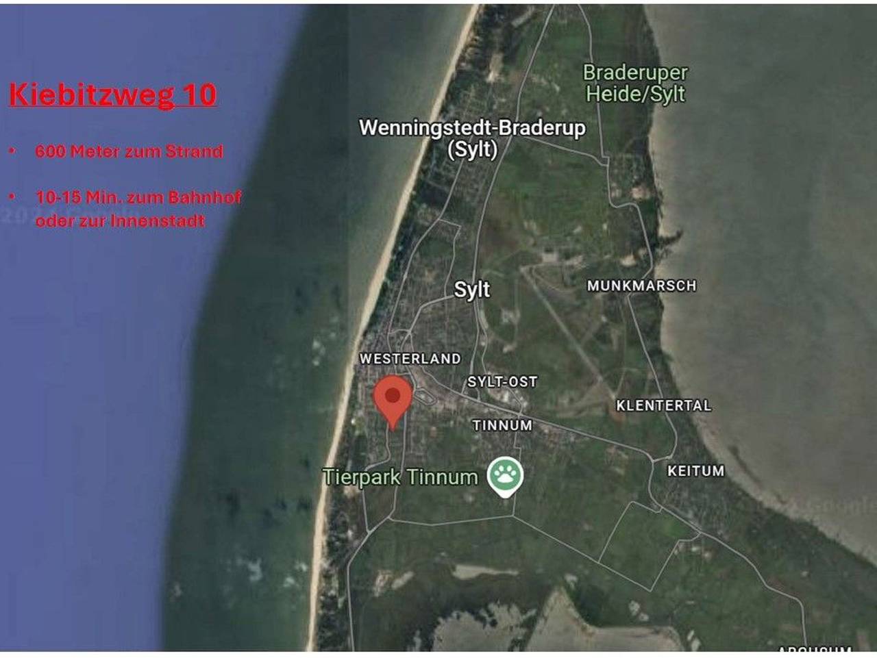 Ganze Ferienwohnung, Bernert - 2-Zimmerwohnung Kiebitzweg 10 in Westerland, Sylt (Gemeinde)