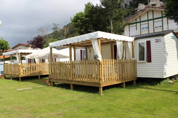 Camping pour 4 personnes, avec terrasse dans Cantabrie - 2