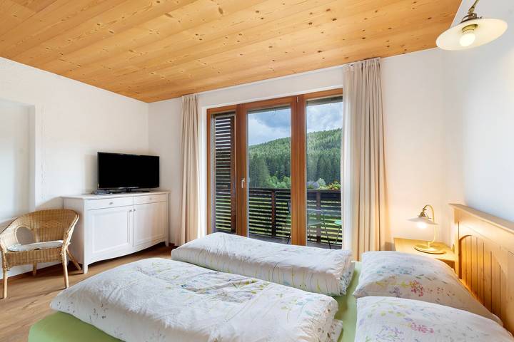 Hel studio-lejlighed, Studio Apartment 'Silbernagl - Studio with View' with Lake View and Shared Terrace in Issing, Pfalzen