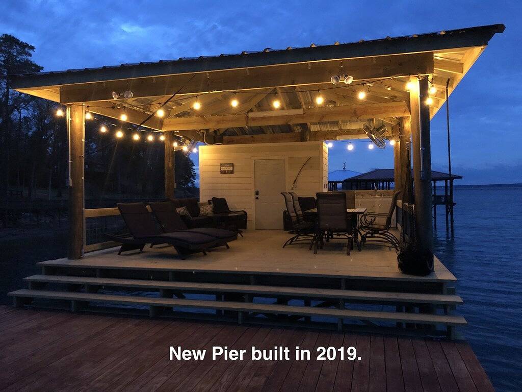 Toledo Bend-Lakehouse - Mid-See Haus am Wasser On Main See | Atemberaubende Sonnenuntergänge! in Toledo Bend Reservoir