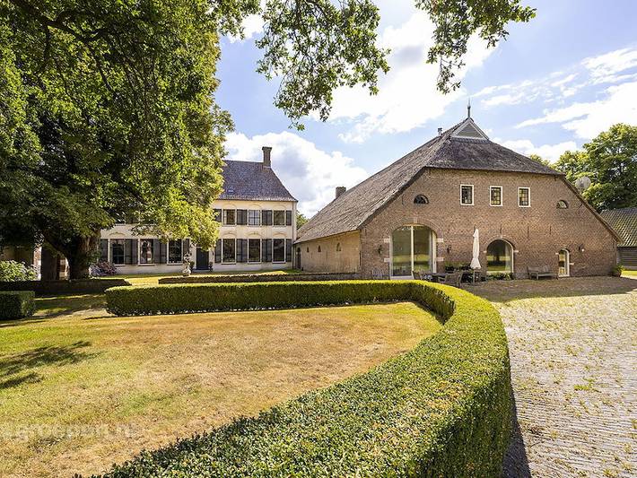 Vakantiehuis voor 55 personen, with Balkon/Terras and Whirlpool as well as Terras and Tuin in Havelte