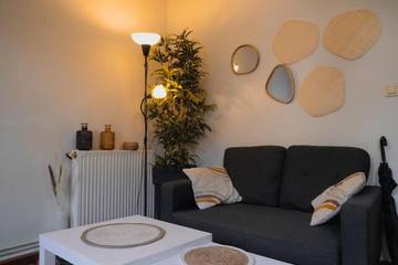 Gîte pour 2 personnes, avec vue et terrasse, animaux acceptés dans Office De Tourisme De Foix