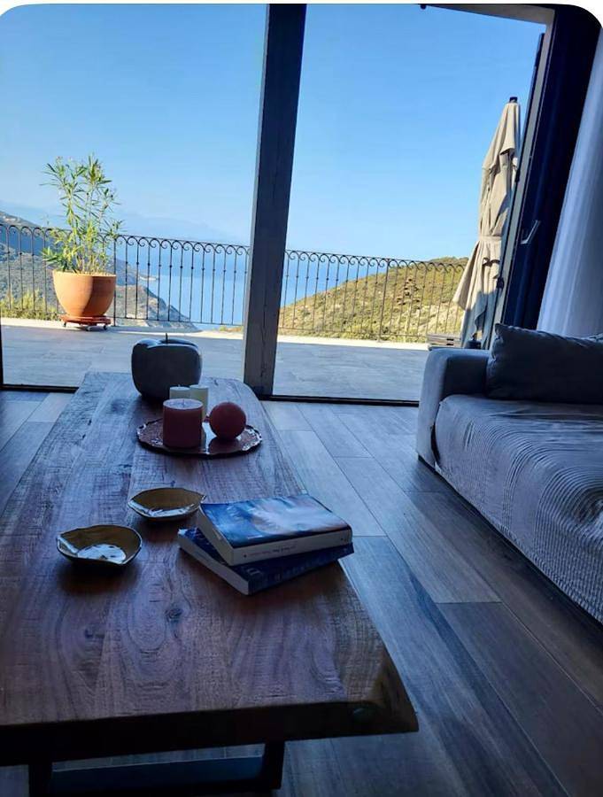 Double Room with Sea View in Barrettali, Cap Corse