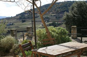 Maison de vacances pour 4 personnes, avec jardin et vue, animaux acceptés à Vinsobres