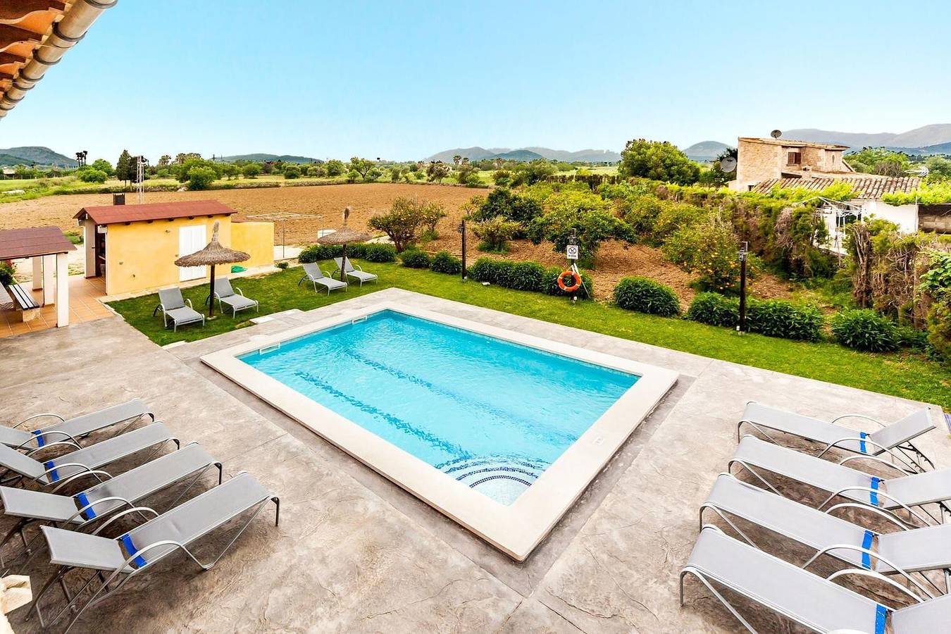 In Strandnähe und mit Pool – Finca Damián 6 in Alcúdia, Mallorcas Küste
