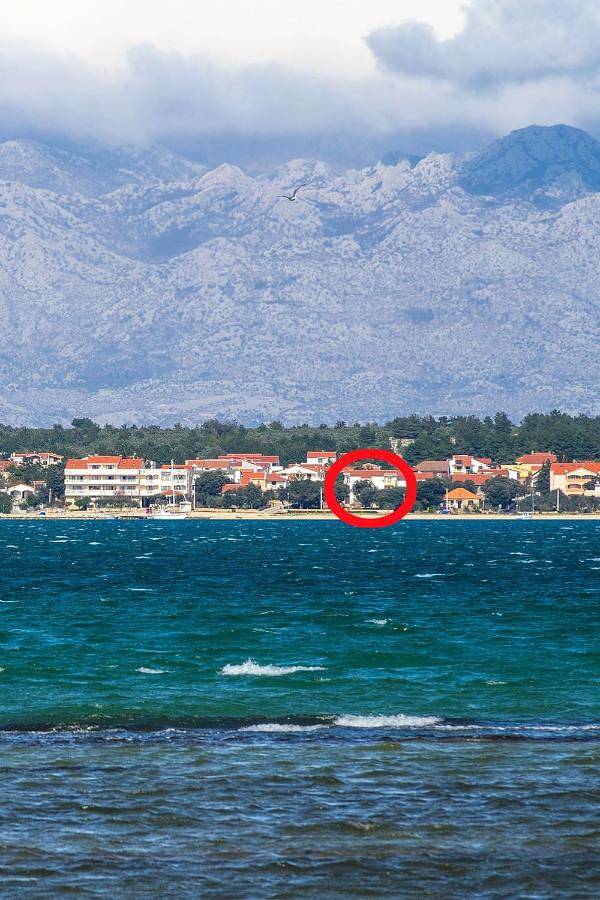 Ferienwohnung für 5 Personen, mit Terrasse in Vrsi - mulo (Region zadar)