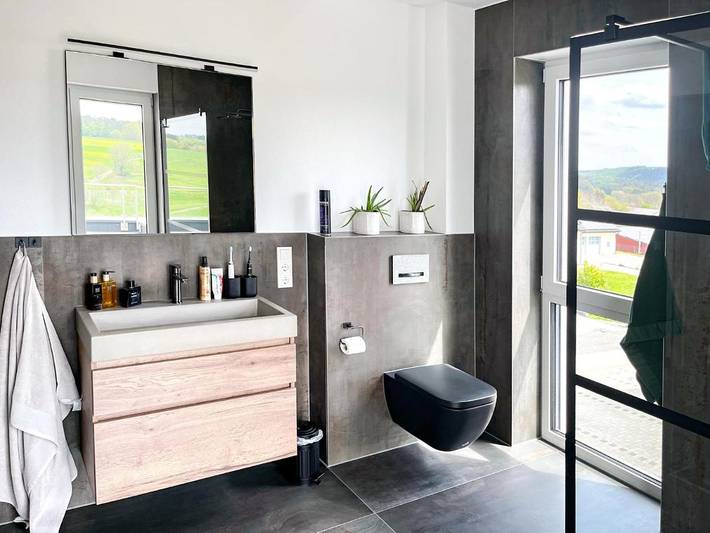 Ferienwohnung für 4 Personen, mit Balkon und Ausblick sowie Sauna, kinderfreundlich in Rock am Ring - 4