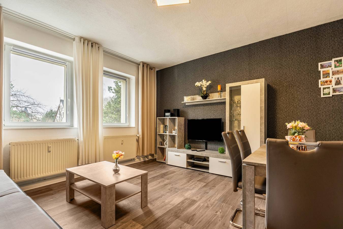 Ganze Wohnung, Apartment 'Deluxe' mit gemeinsamer Terrasse und Wlan in Radeberg, Oberlausitz Niederschlesien