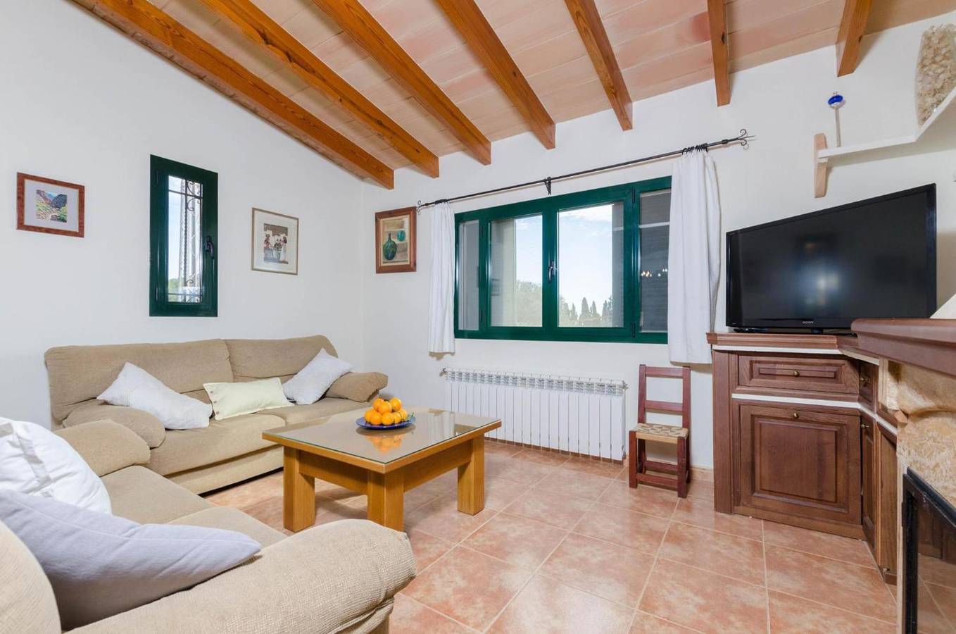 Villa för 8 Personer med trädgård in Son Servera, Östra Mallorca
