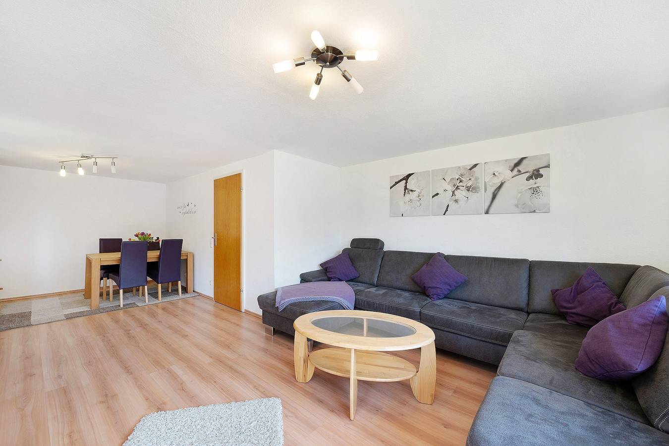 Ganze Wohnung, Ferienwohnung Poppeltal mit privatem Garten, Balkon und Wlan in Enzklösterle, Nordschwarzwald