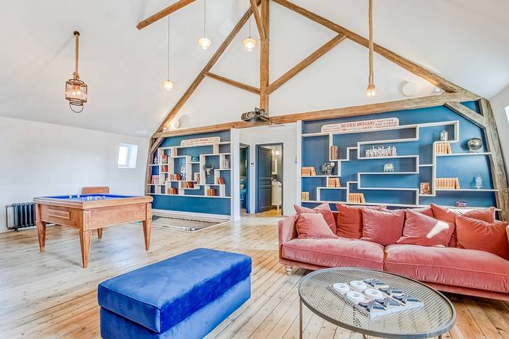 Maison de vacances pour 8 personnes, avec Terrasse et Jardin