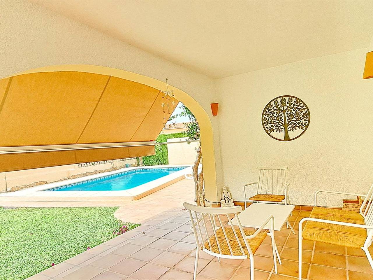 Wunderschöne Villa mit privatem Pool in Strandnähe für 4 Personen in Moraira, Costa Blanca in Club Moraira, Teulada (Spanien)