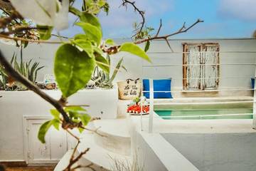 Riad pour 8 personnes, avec jardin ainsi que piscine et vue dans Jemaa el-Fnaa