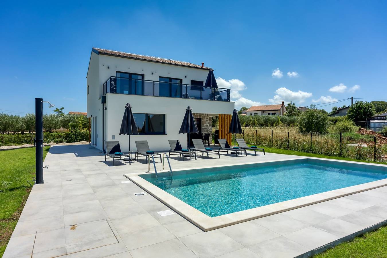 Charmantes, modern ausgestattetes Ferienhaus in der Nähe von Poreč, für 8 Personen in Selina, Zentralistrien