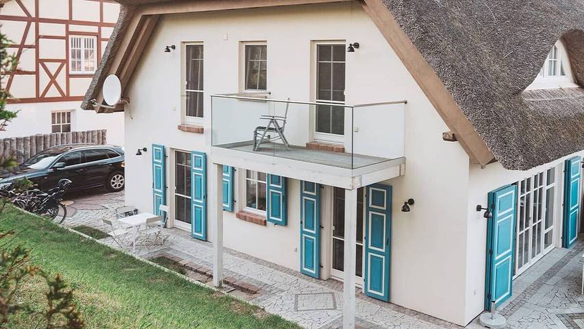 Ferienhaus mit Meerblick für 6 Personen, mit Sauna und Garten in Ahrenshoop