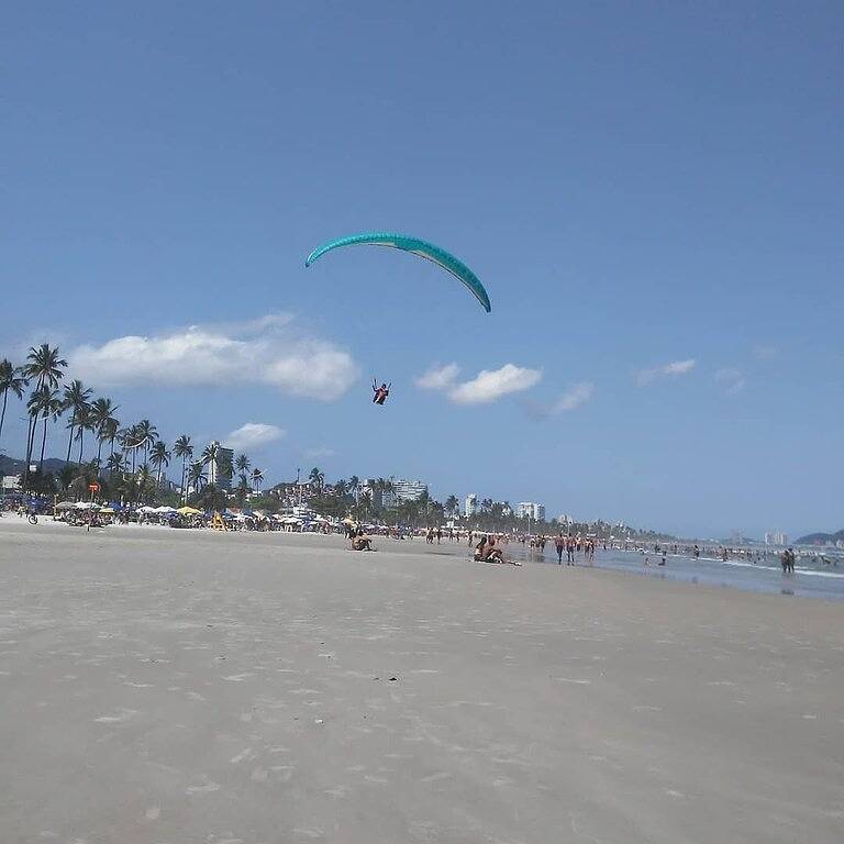 Ganze Wohnung, Einfaches Penthouse mit Grill und Terrasse in Praia da Enseada (Guarujá), Baixada Santista