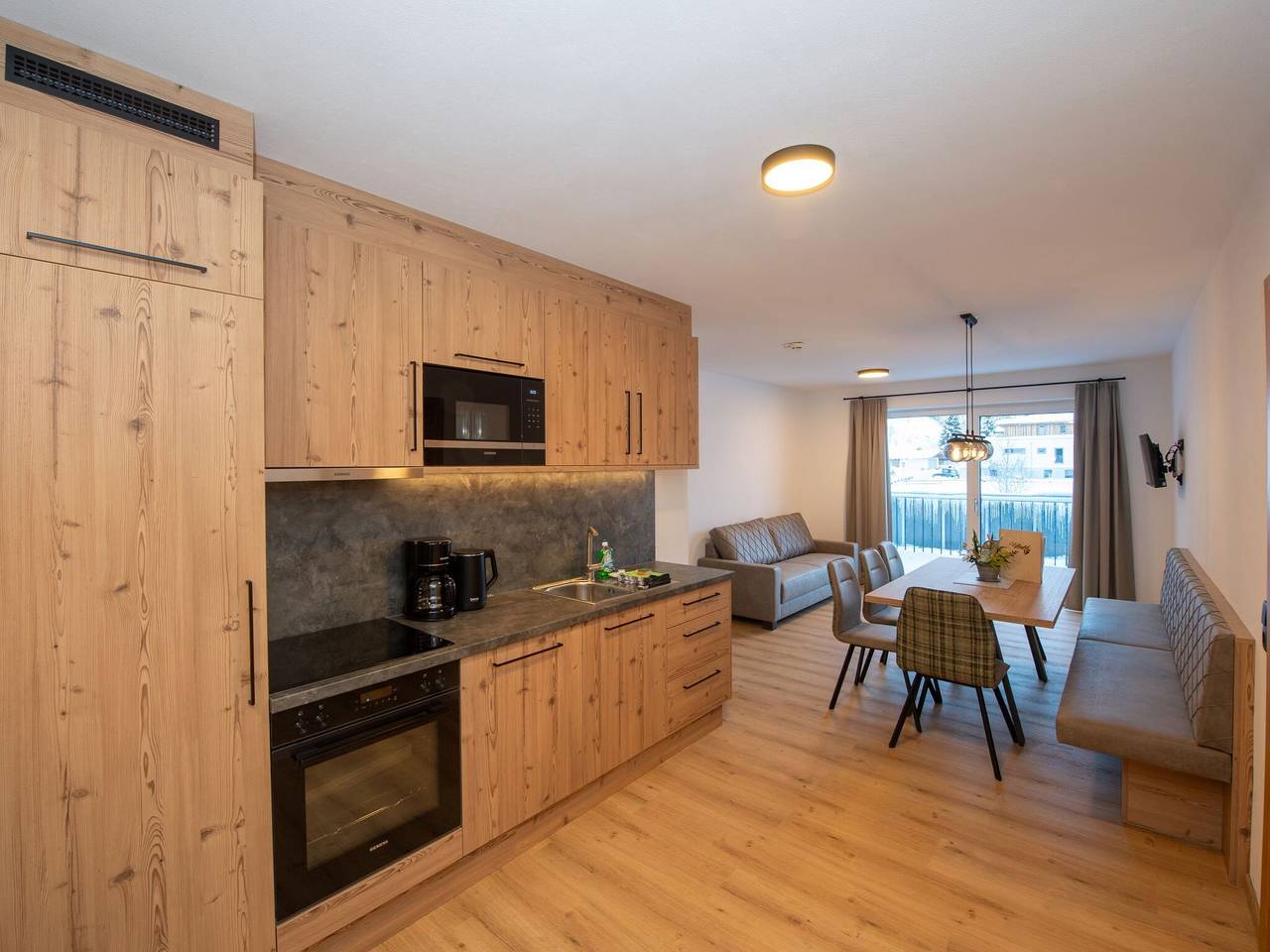 Ganze Wohnung, Mit Sauna im Haus und direkt an der Piste. in Hinterglemm, Saalbach-Hinterglemm