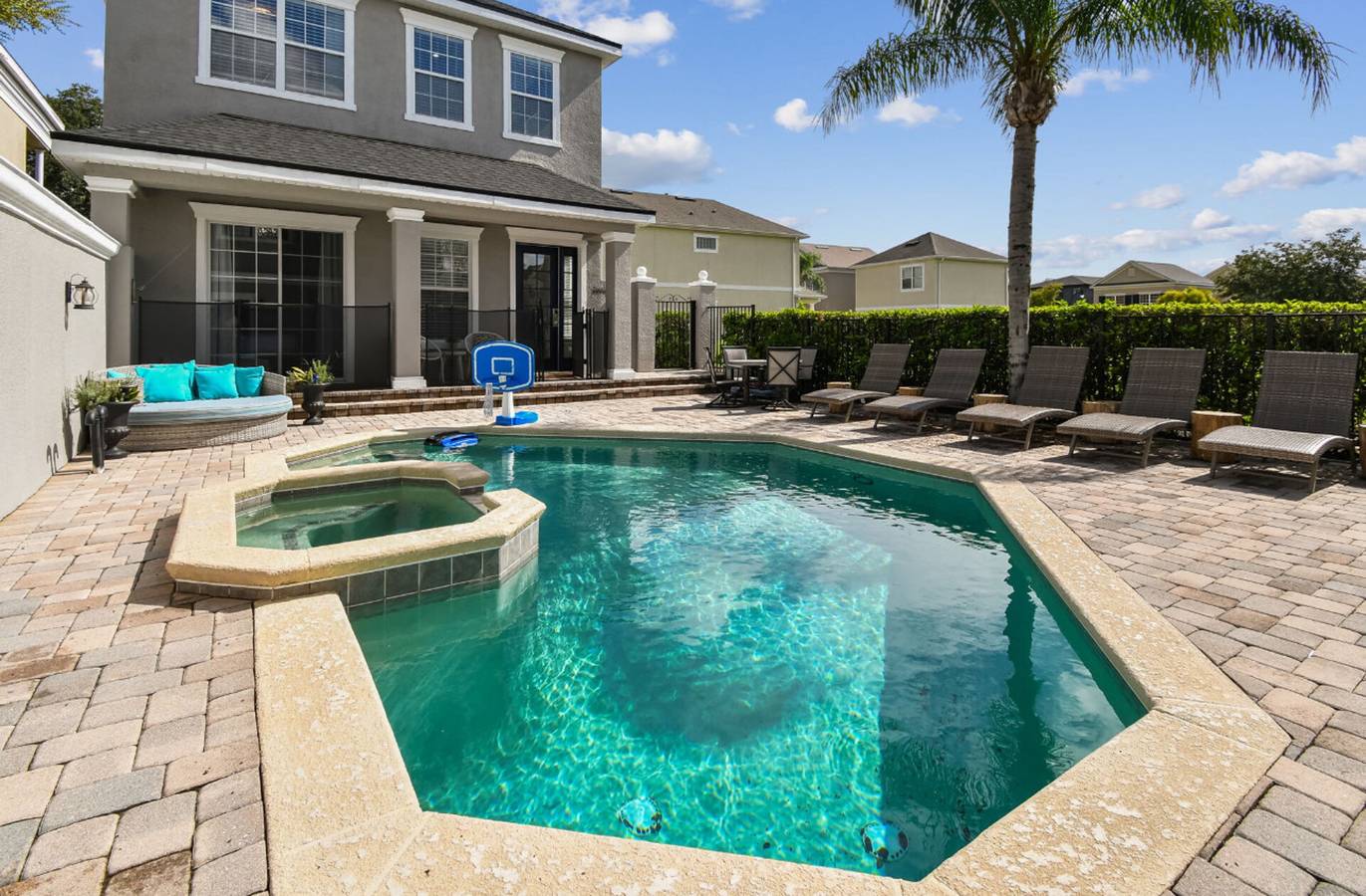 Spectacular 5 Br Villa in Prime Orlando Location,6629 in Reunion Resort, Osceola County