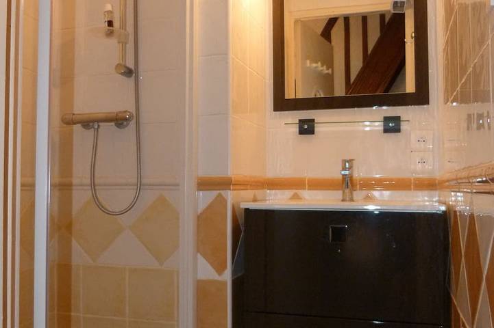 Entire apartment, Pine forest view and small sea view for this very quiet T3 apartment 200 m from the beach in Sanary-sur-Mer, Mediterranean Coast (France)