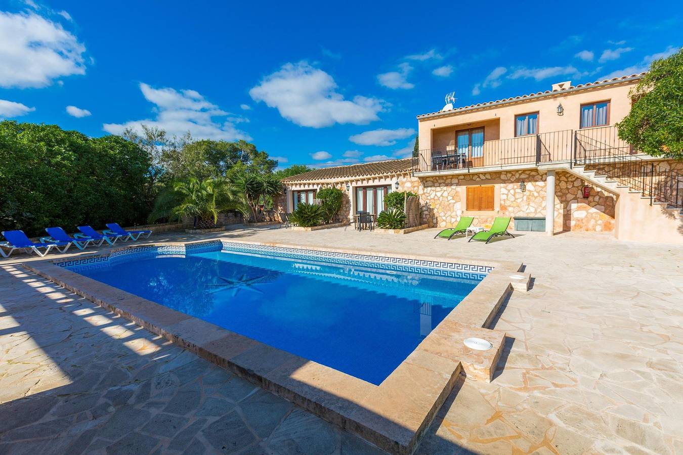 Villa für 2 Personen mit Terrasse in Campos, Mallorca Süden