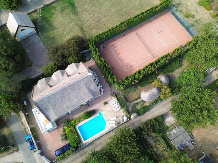 Ferienwohnung für 4 Personen, mit Ausblick und Garten sowie Seeblick und Pool in Revfülöp - 4