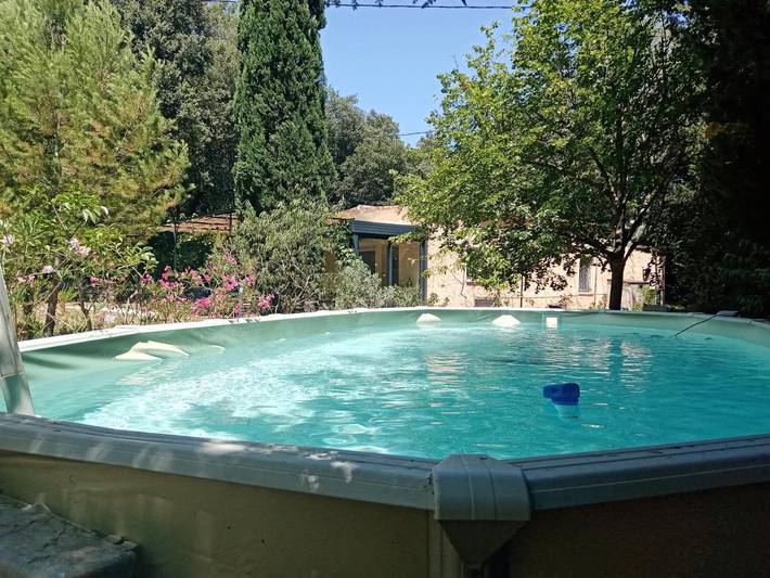 Gîte pour 6 personnes, avec jardin ainsi que piscine et vue, animaux acceptés à Pignans - 2