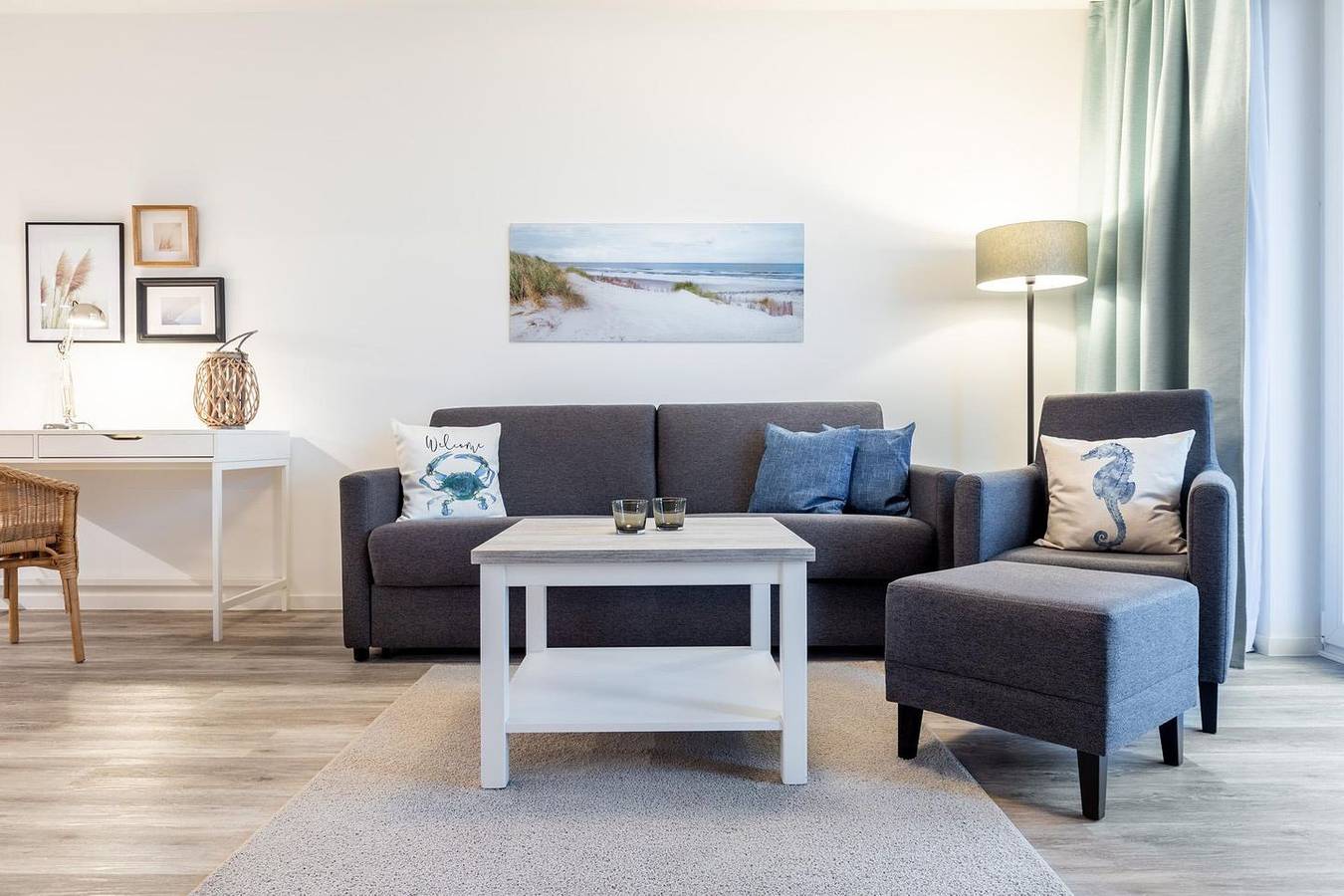 Ganze Wohnung, Liebevoll eingerichtetes Apartment an der Ostsee mit Balkon und Meerblick in Großenbrode, Ostholstein