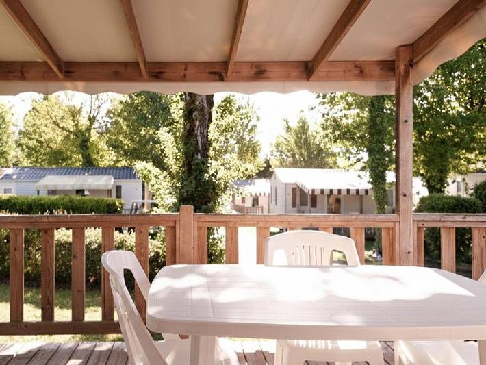 Mobil home pour 4 personnes, avec Bassin pour enfant à Landevieille - 2