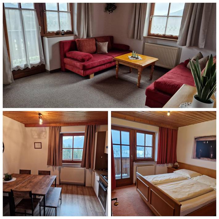 Bauernhof für 4 Personen, mit Balkon und Terrasse sowie Garten in Kössen