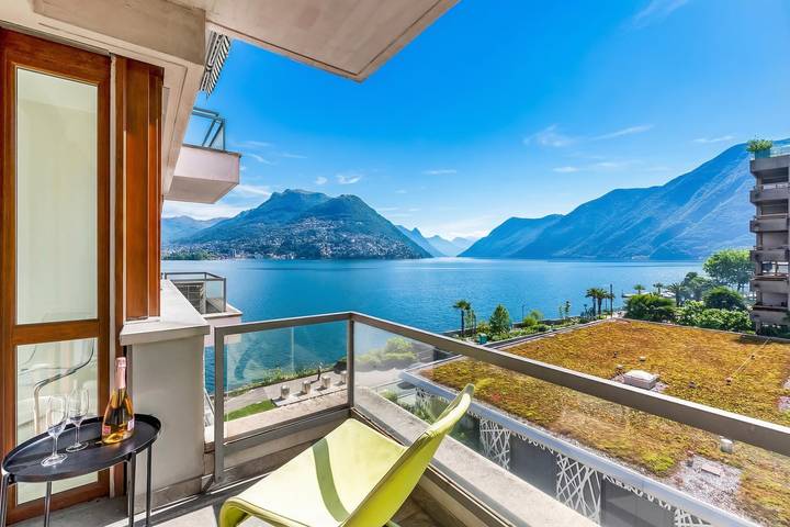 Appartement entier, Paradiso Incanto Lake View Apartment in Paradiso, Lac de Lugano