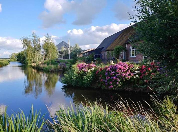 Vakantieappartement voor 2 personen, with Terras and Tuin as well as Uitzicht in Oudewater