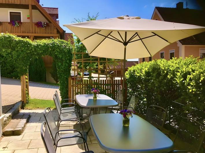 Ferienwohnung für 2 Personen, mit Garten im Altmühltal