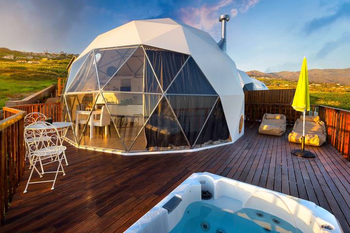 Bungalow pour 2 personnes, avec Balcon sur l' Île de Madère