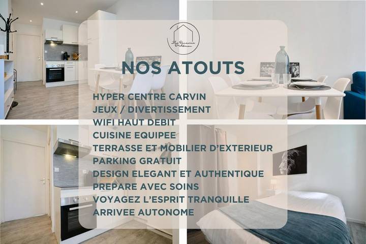 Gîte pour 2 personnes, avec terrasse, animaux acceptés à Carvin - 2