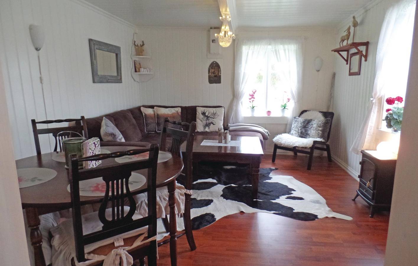 Ferienhaus für 7 Personen mit Terrasse in Evje og Hornnes