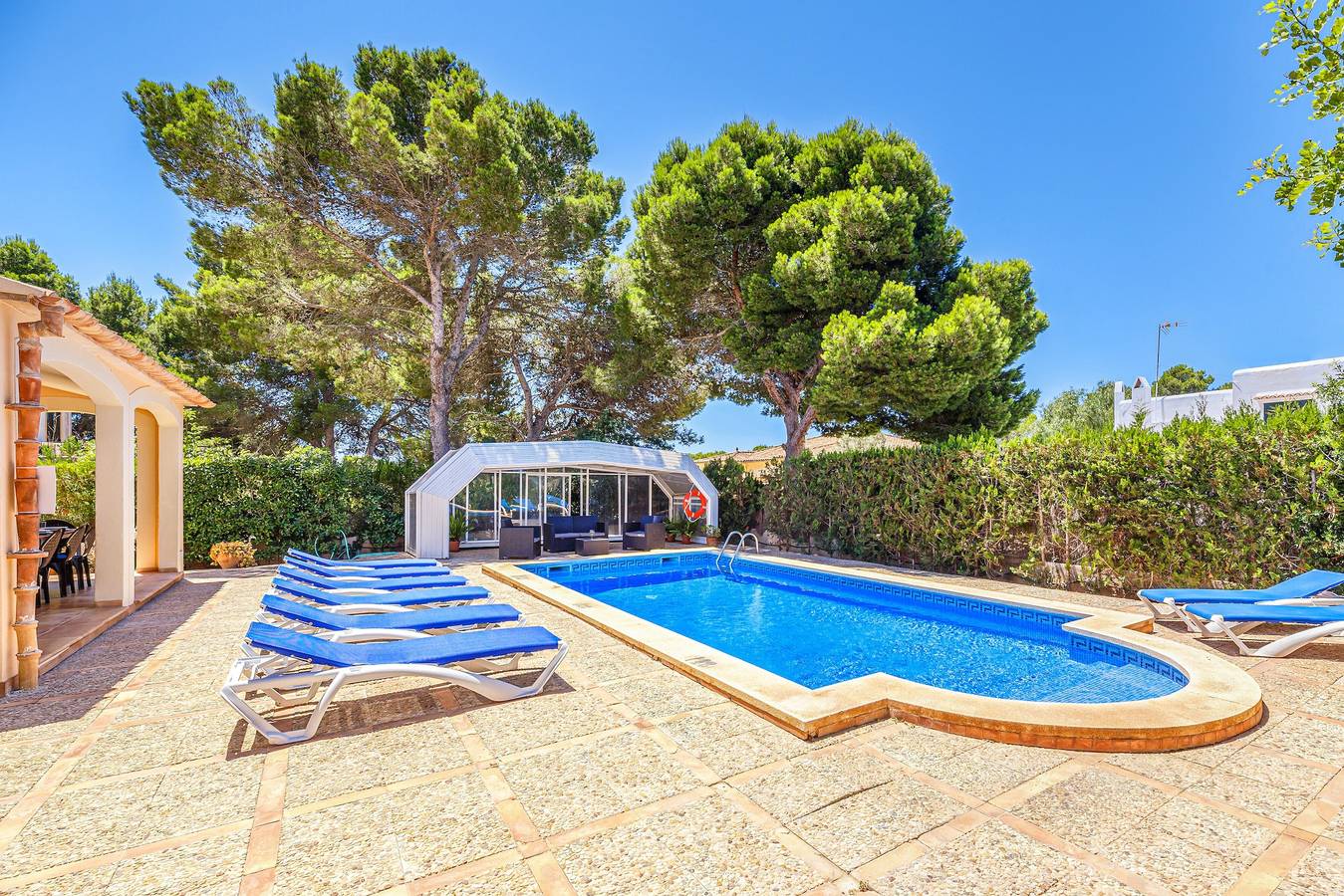 Vacation Home Villa Karen with Pool & Wi-Fi in Sa Ràpita, Campos